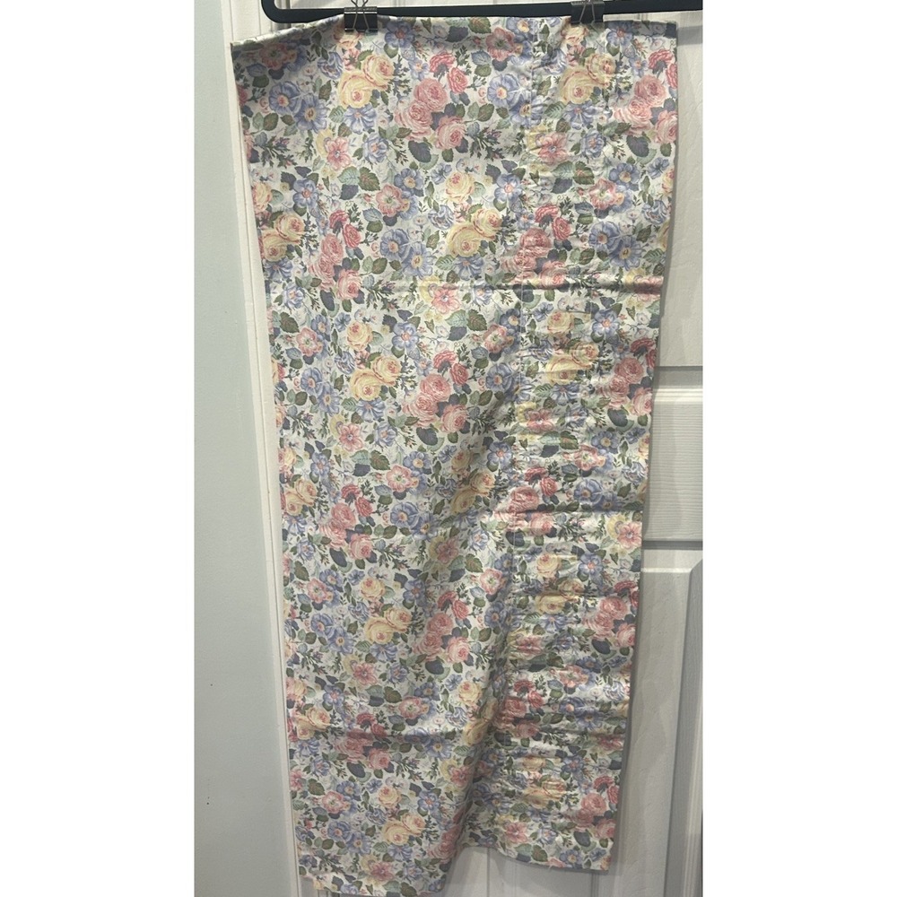 Laura Ashley Sycamore Quartet 83"x17.5" Floral Window Valance Cottage Core